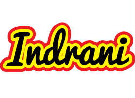 Indrani flaming logo