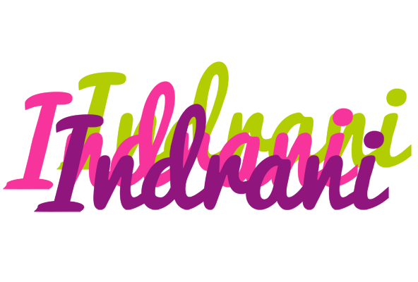 Indrani flowers logo