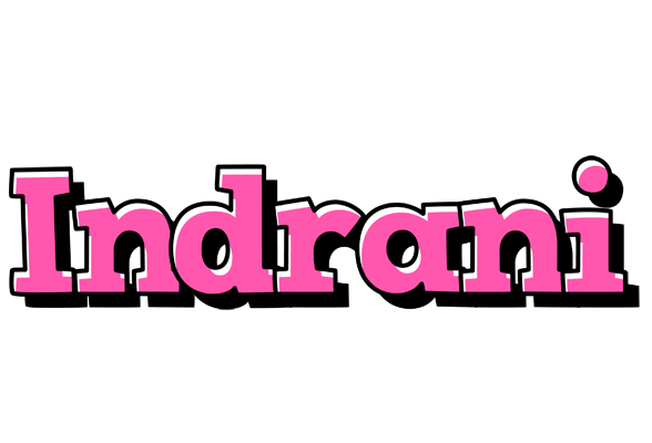 Indrani girlish logo