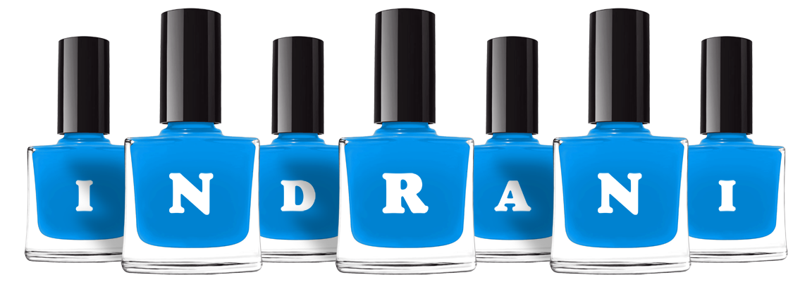 Indrani glossy logo
