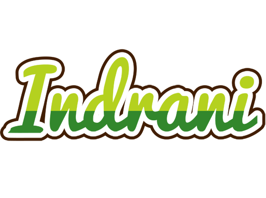 Indrani golfing logo