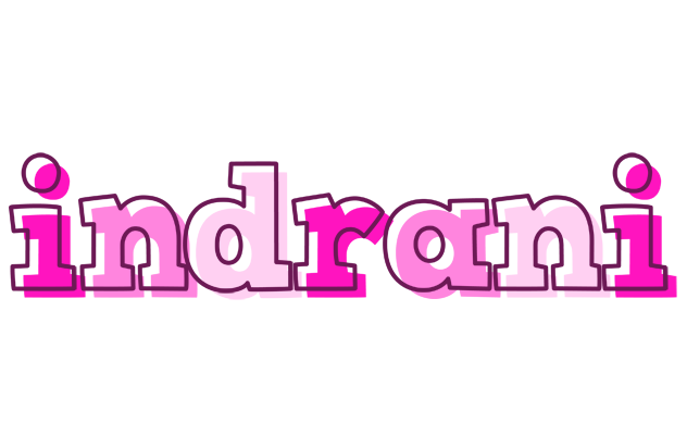 Indrani hello logo