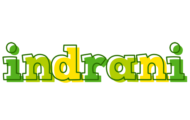 Indrani juice logo