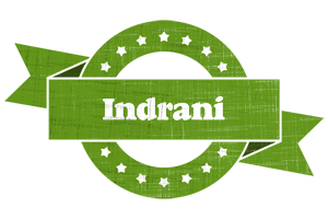 Indrani natural logo