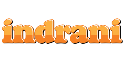 Indrani orange logo