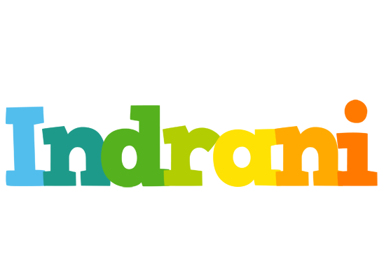 Indrani rainbows logo