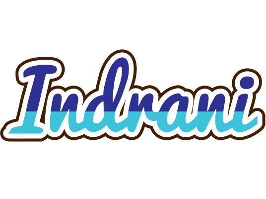Indrani raining logo