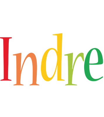 Indre birthday logo