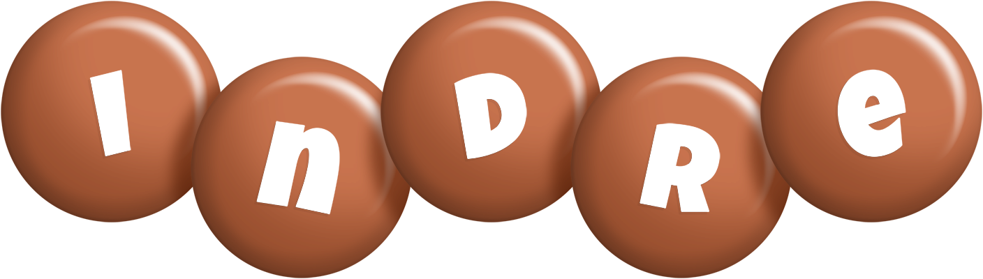 Indre candy-brown logo