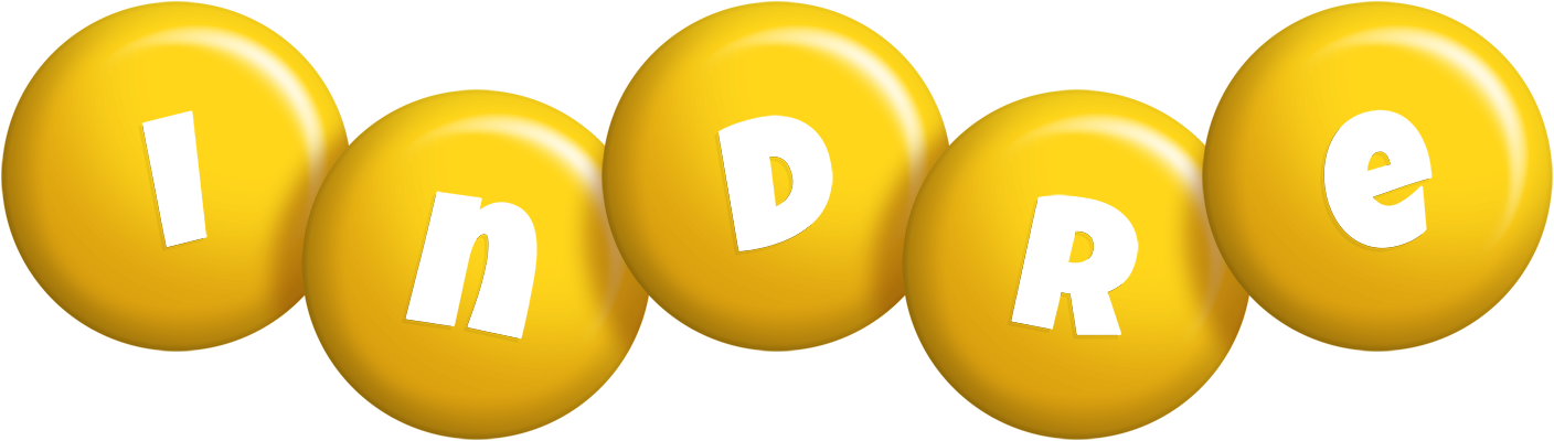 Indre candy-yellow logo