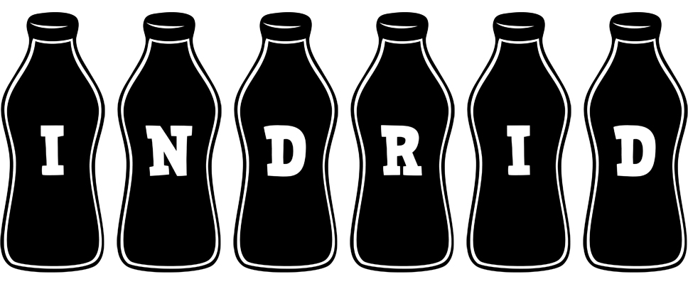 Indrid bottle logo