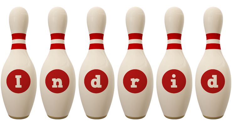 Indrid bowling-pin logo