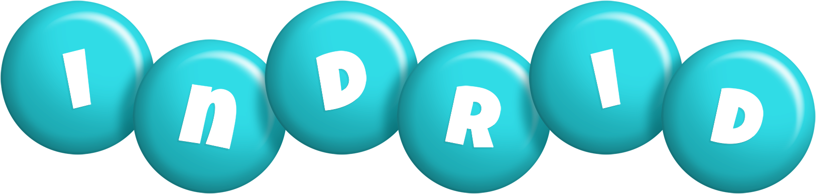 Indrid candy-azur logo