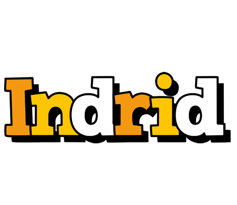 Indrid cartoon logo