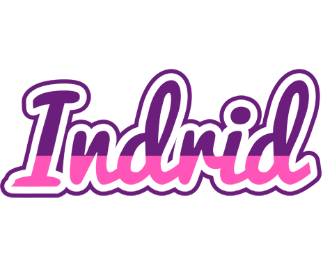 Indrid cheerful logo