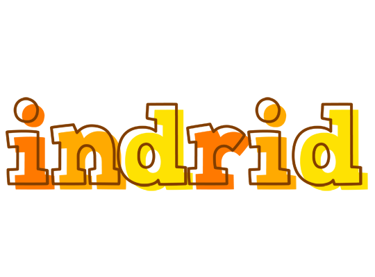 Indrid desert logo