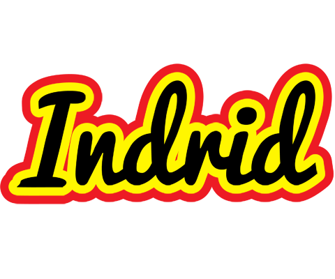 Indrid flaming logo