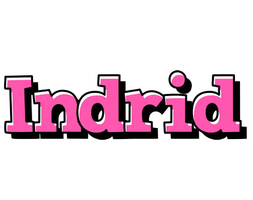 Indrid girlish logo