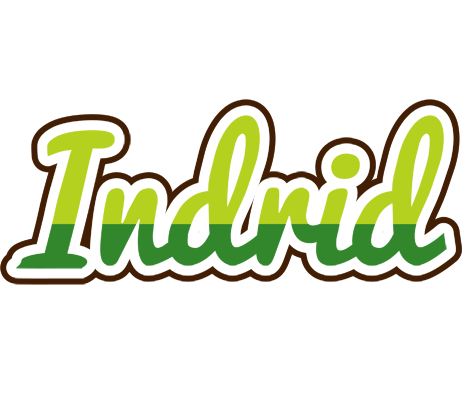 Indrid golfing logo