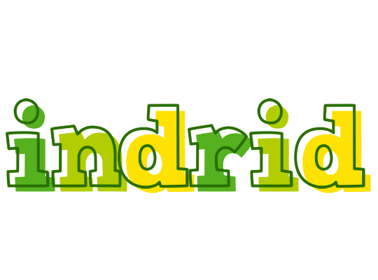 Indrid juice logo