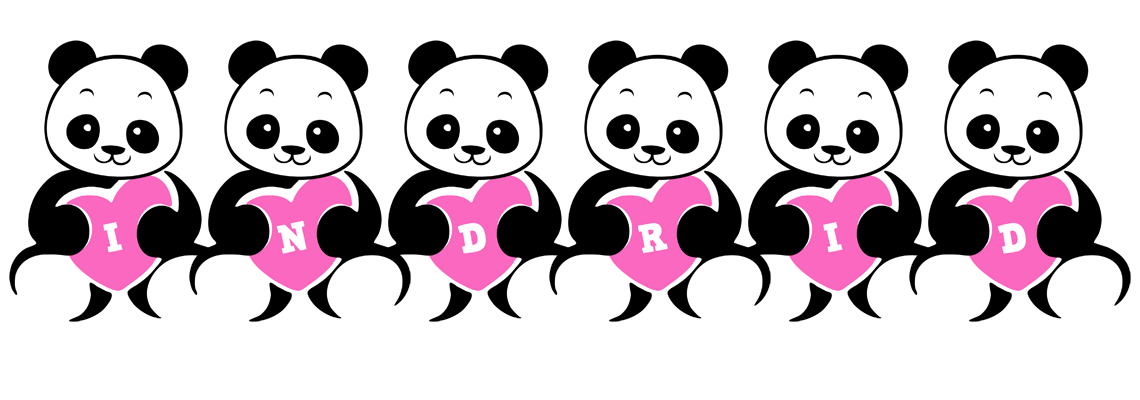 Indrid love-panda logo