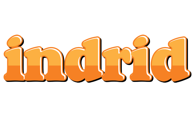Indrid orange logo