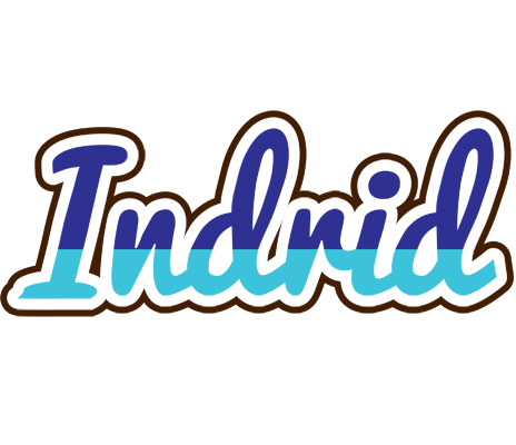 Indrid raining logo
