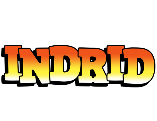Indrid sunset logo