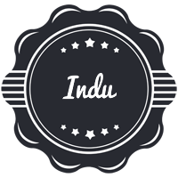 Indu badge logo