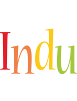 Indu birthday logo