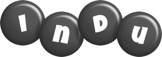Indu candy-black logo