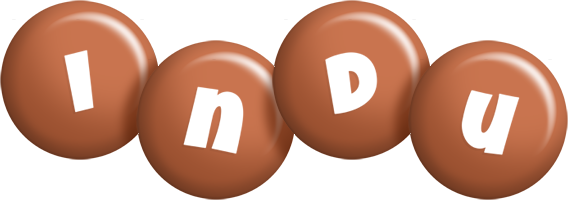 Indu candy-brown logo