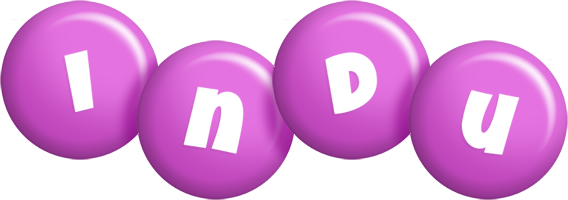 Indu candy-purple logo