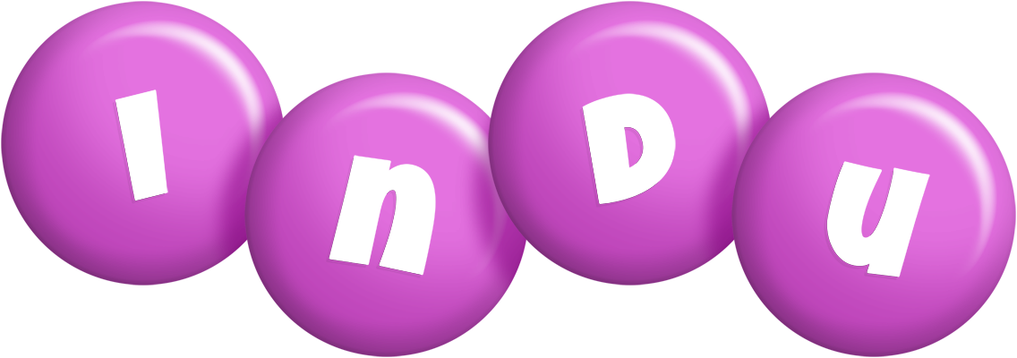 Indu candy-purple logo