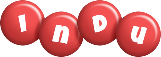 Indu candy-red logo