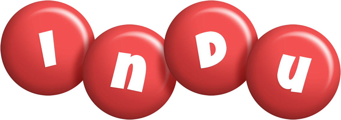 Indu candy-red logo