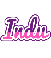 Indu cheerful logo