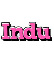 Indu girlish logo