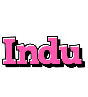 Indu girlish logo
