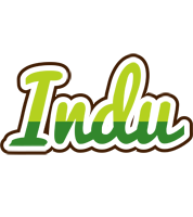 Indu golfing logo