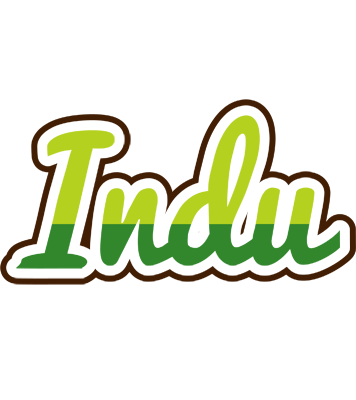 Indu golfing logo