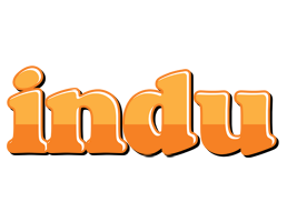 Indu orange logo