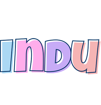 Indu pastel logo