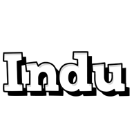 Indu snowing logo