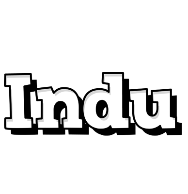 Indu snowing logo