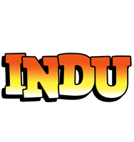 Indu sunset logo