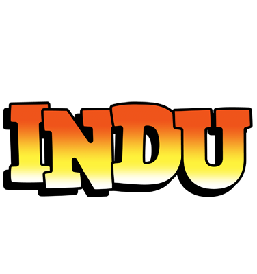 Indu sunset logo