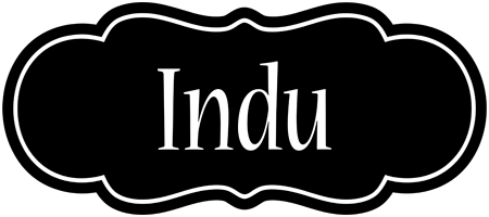 Indu welcome logo