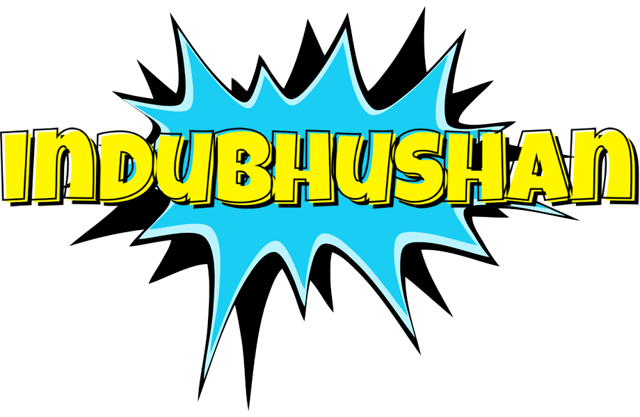 Indubhushan amazing logo