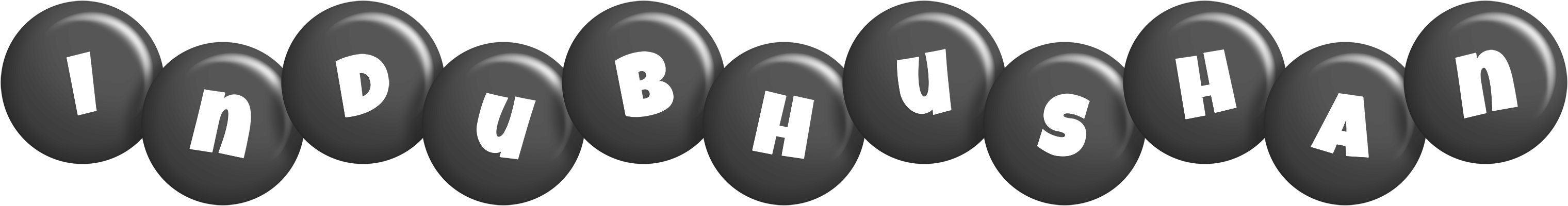 Indubhushan candy-black logo